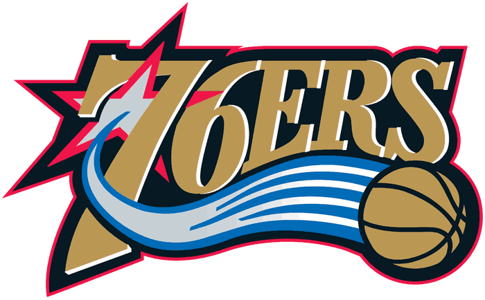 Philadelphia 76ers 1997-2009 Primary Logo DIY iron on transfer (heat transfer)